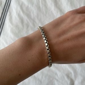 Tiffany Venetian Link Bracelet Silver Small
